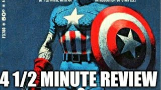 4 1/2 Minute Review The Great Gold Steal (Captain America Novel)