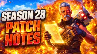 EVERYTHING NEW in Apex Legends SEASON 28! (PATCH NOTES)