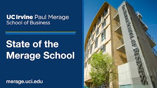 2025 UCI Paul Merage School of Business | State of the School with Dean Ian O. Williamson