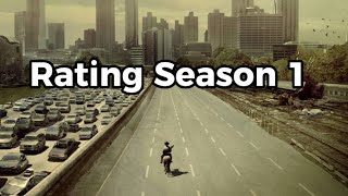 Rating TWD Season 1 Episodes