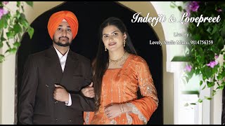 Wedding ll Inderjit Singh & Lovepreet Kaur Live By Lovely Studio Miani-9814756359