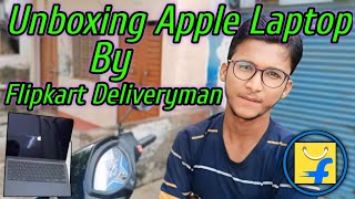 Unboxing Apple Laptop by Flipkart Deliveryman | Open Box Delivery i phone 15 |  Big Billion Days |