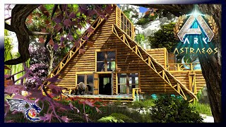 Building Our Small Waterfall Cabin [Part 1] | ARK: Astraeos Ascended