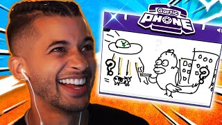 Jordan Fisher The ANIMATOR - GARTIC PHONE w/ Vanoss, Terroriser, Wildcat, BasicallyIDoWrk & Dr Lupo!