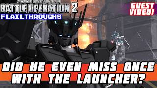 Gundam Battle Operation 2 Guest Video: White Rider Earns That Crown On Arctic