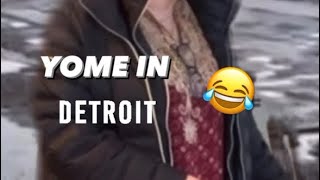 Yome with the assist in Detroit
