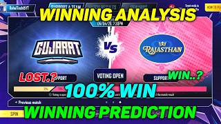GT VS RR Winning Prediction 🚀💯 Bgmi Cricket League Prediction | Today Bgmi Cricket League Prediction