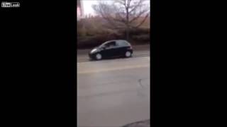 A homeless man has a terrible bike accident
