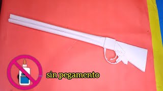 Origami Armas | Como Hacer Pistolas De Papel Sin Pegamento