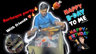 My birthday BBQ PARTY w/ Friends ❤️‍🔥🔥🐓||full majaa|| vanshvlog123