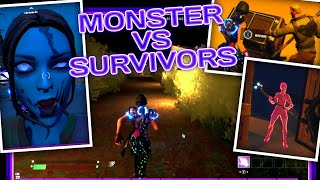 Monster VS Survivors - Fortnite Gameplay