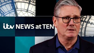 Watch  ITV News at Ten - as Starmer tells MPs he will 'not walk' amid calls for resignation