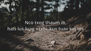 Theng Yang - Cas Hmo No (Lyrics)