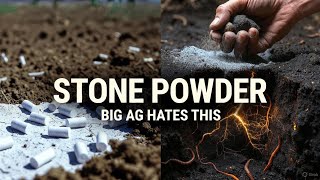 The 'Stone Powder' That Replaces Fertilizer — Why Big Ag Hates It