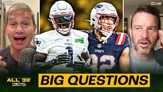 3 Important Patriots Questions Heading Into Season | All 32 NFL Podcast