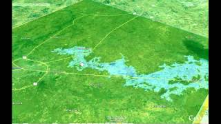 Water Flow and Potash Area