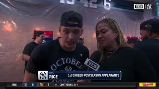 Ben Rice on earning first postseason appearance