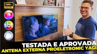 COMO INSTALAR ANTENA DIGITAL EXTERNA DA PROELETRONIC YAGI? | CASA DO TELECOM