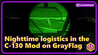 [DCS] First try at logistics in a Hercules on GrayFlag server