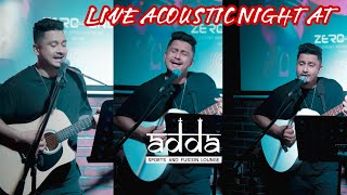 LIVE ACOUSTIC NIGHT AT @addalounge6163 ABUDABI