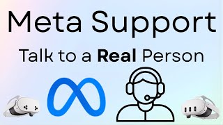 How to Talk to a Real Person on Meta Support - Meta Quest Tips