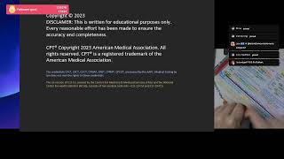 Repeat Live Part 1 TikTok screen record Anatomy ICD10 Guidelines Acronyms Medicine questions Q&A CPC