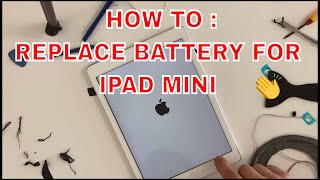 DIY Ipad battery REPLACEMENT