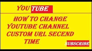 How To Change Youtube Channel Custom Url | Youtube Channel Custom Url Kaise Change Kare