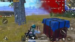 PUBG MOBILE/WAR MODE/CHIKKEN DINNER/13 KILLS/SMG/LAST KILL WITH AWM + RED DOT