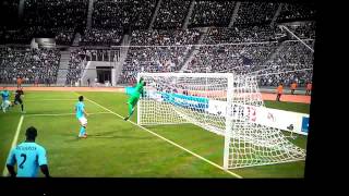 Bale sick free kick goal