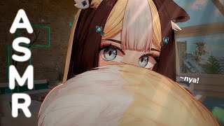 【ASMR】Tingly tongue attention & Soothing humming~ 🤍