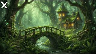 (No Ads) Deep Sleep Music • Mythical Harbor House Scene • "Midnight Harbor" by Relaxing Vibrations