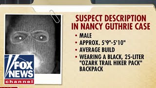 FBI releases new information on masked Guthrie suspect: 'PUBLIC IS YOUR GREATEST ASSET'