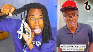 CUTTING My DREADS OFF... If I LAUGH