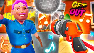 Fighting Police with a DANCE GUN!? | I am Bird VR (New Game)