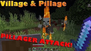 Village & Pillage Ep2: Nether, Basement, Pillager Attack All in a Days Work!