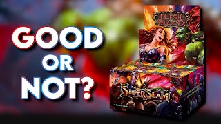 My Honest Thoughts on Super Slam. | Flesh and Blood TCG Box Opening
