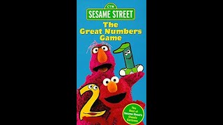 Opening and Closing to Sesame Street: The Great Numbers Game Demo VHS (1998)