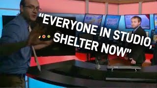 Destructive 100mph storm hits Cedar Rapids live on TV (KGAN-TV July 28, 2023)