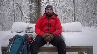 Winter Backpacking on the North Country Trail to Reset