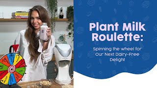 Plant Milk Roulette: How to Make Blueberry Almond Milk 🫐