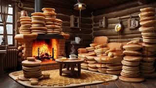 🥞 Cozy Pancake Room Ambience | Chill Lo-Fi Music for Relaxing & Studying 🍁☕