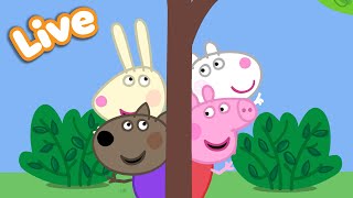 🔴 LIVE 24/7: Peppa Pig Plays Games! ♥️👾 | Peppa Pig's Pretend Play | Peppa Pig Tales | FULL EPISODES