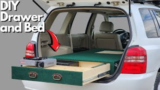 DIY Drawer/Bed Platform for 1st gen Highlander