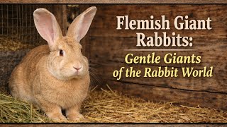 Flemish Giant Rabbits: The Gentle Giants of the Rabbit World
