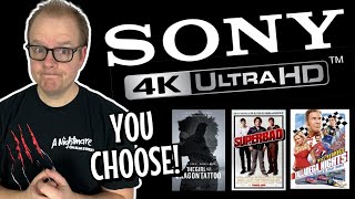 Sony Is Letting YOU Pick Their FUTURE 4K Titles! | Superbad, Talladega NIGHTS, And MORE!