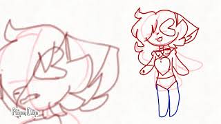 Foxy x chica or mangle (messed up title) (trailer/sketch)