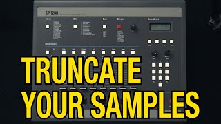 Trimming Samples on the Rossum or Emu SP1200 alternate method