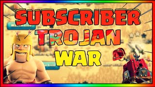 TROJAN WAR DAY 2 | CLASH OF CLANS LIVE