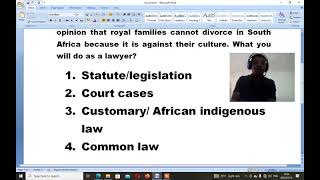 ILW1501 INTRODUCTION TO LAW OVERVIEW